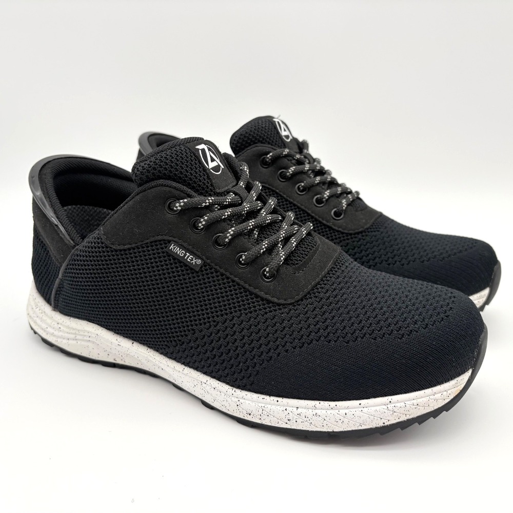 Zeba Waterproof Golf Shoes Mens Size 10.5 Black Hands Free